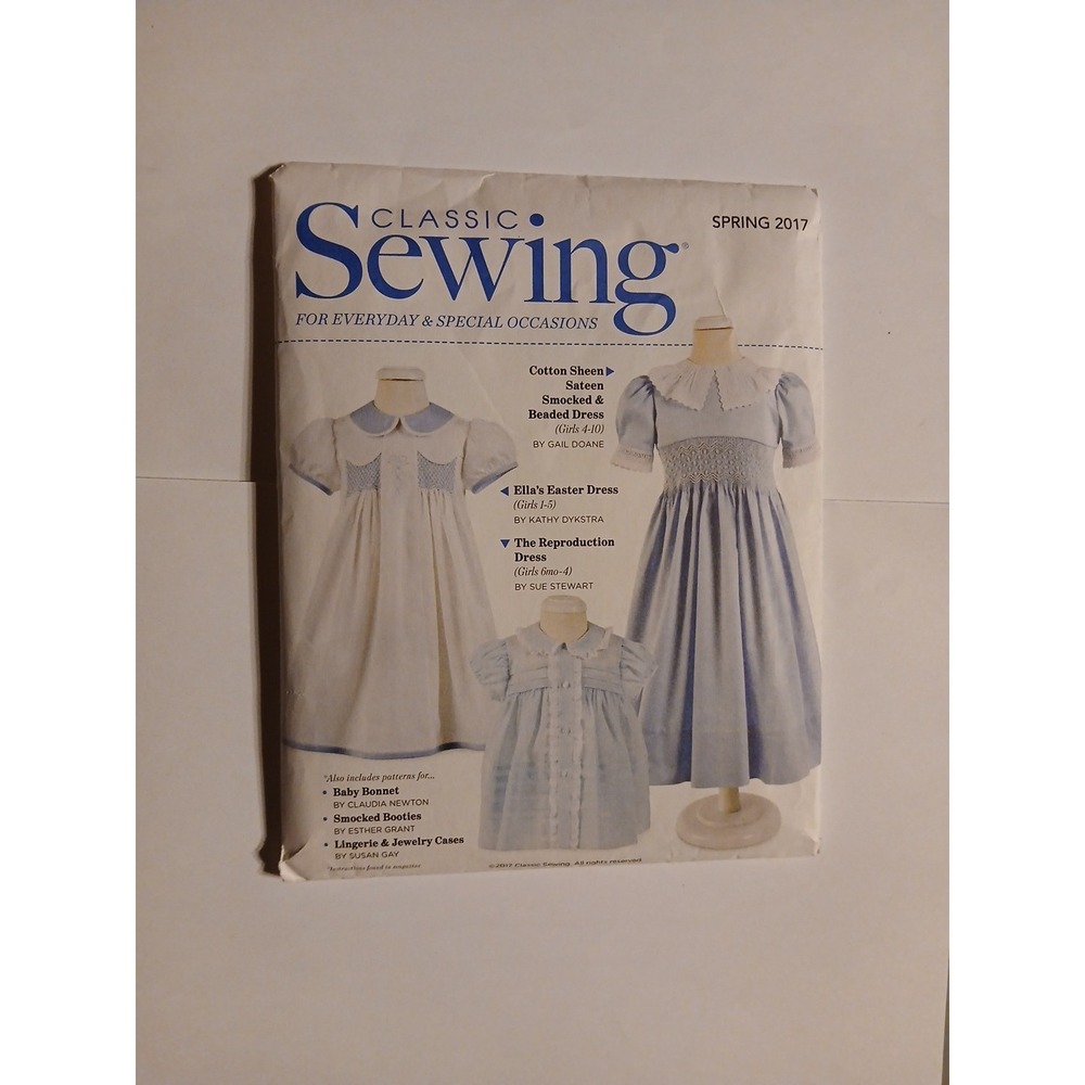 XS-XL Girls 4-10 Jacket Sailor Dress Classic Sewing Uncut